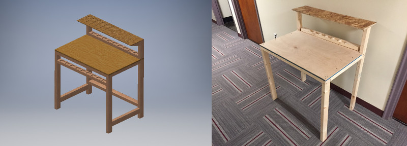 finished table