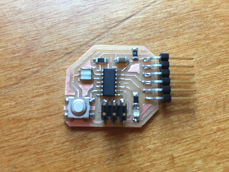 completed pcb